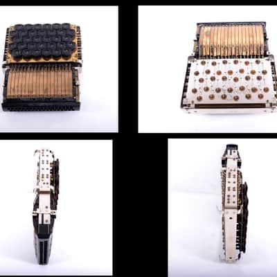Extremely Rare, Vintage, Collectible, Excellent Musical Instrument Hohner Harmonetta Harmonica + Original Case - Made in Germany - 1960`s image 9