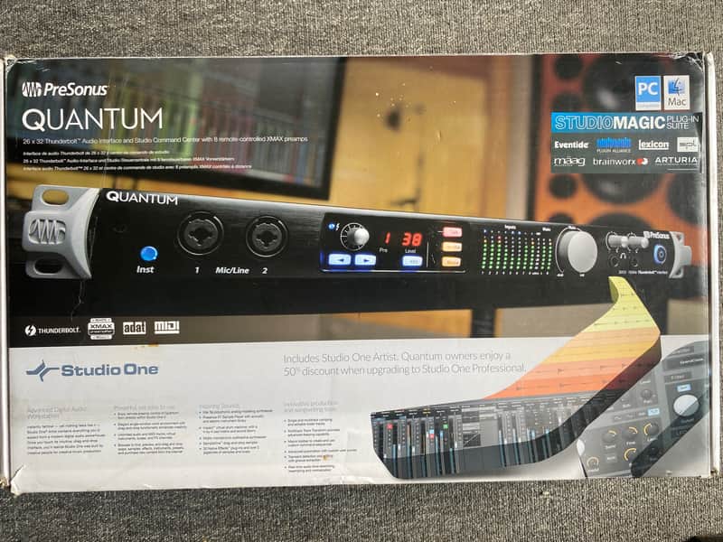 PreSonus Quantum 26x32 Thunderbolt Audio Interface image 1
