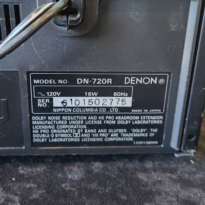 Denon DN-720R Cassette Tape Deck image 13
