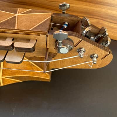Hurdy-Gurdy With Pickup -  24 Keys - 6 string - Ukrainian Lira Hurdy Gurdy Excellent New image 6