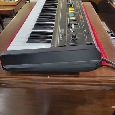 Roland RS-09 MKII 44-Key Organ / String Synthesizer 1980s - Black with Colored Buttons image 7