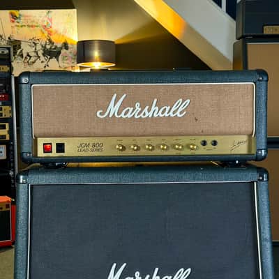 Marshall JCM 800 Lead Series 2203 100-Watt Master Volume Head 1985 - Black image 2