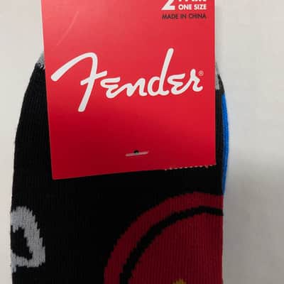 (4) Fender Stratocaster Guitar & Precision Jazz Bass SOCKS (Brand New in Package) image 8