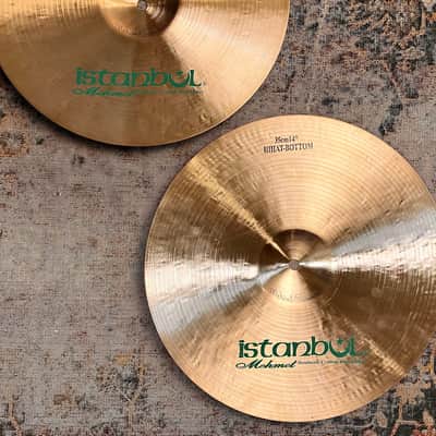 Istanbul Mehmet Horacio EL Negro Hernandez 14” Hihats BRUSHED FINISH 1064 1270 g IMMACULATE image 6