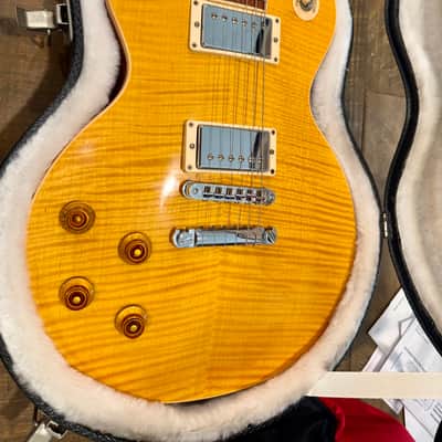 Gibson Les Paul Standard left handed 2012 - Amber Flametop image 3