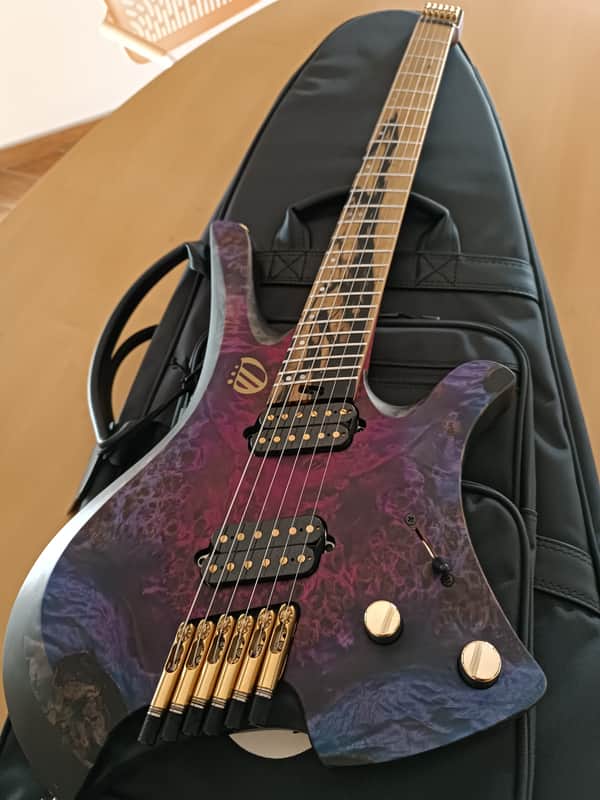 Overload Custom Guitars Themis 6 2025 like NEW fan fret | Reverb