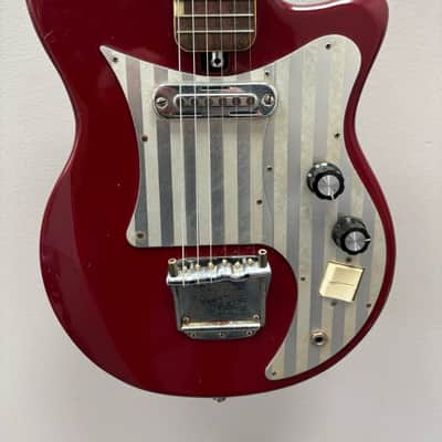 Teisco Del Rey E-120 1960s - Wine Red image 1
