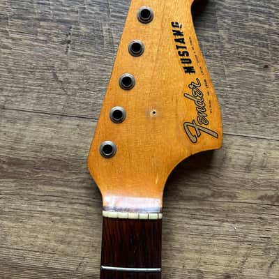 Vintage Fender Mustang 1965 - fits Musicmaster, Duo Sonic, Maple neck with Rosewood fretboard image 6