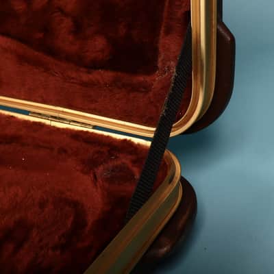 Original Vintage Hardshell Guitar Case Fender 1980s Walnut Elite Stratocaster image 18