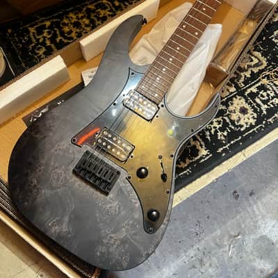 Ibanez RGR431PBCGF RG Standard Electric Guitar - Charcoal Gray Flat image 1