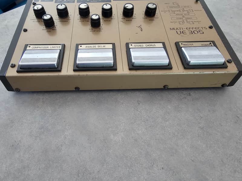 Ibanez UE-305 1984 - Gold image 1