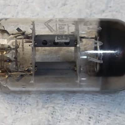60s Mullard 12AT7 Blackburn Britain Smooth Plate Tube, Like New Super Strong Rate 6000/6000=104% #058 image 9
