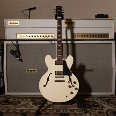 Gibson ES-335 Custom Shop 2000s Alpine White owned by Chris Shiflett image 1