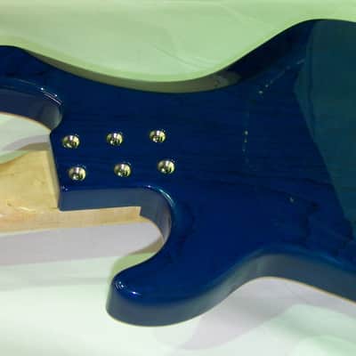 G&L Kiloton 5 2017 Clear blue w/G&G hard case, Demo model image 7