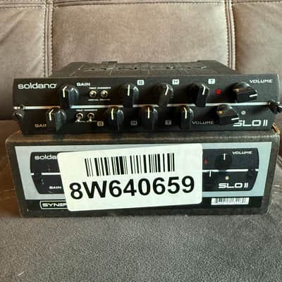 Synergy SLO II 2-Channel Preamp Module 2024 - Present - Black image 3