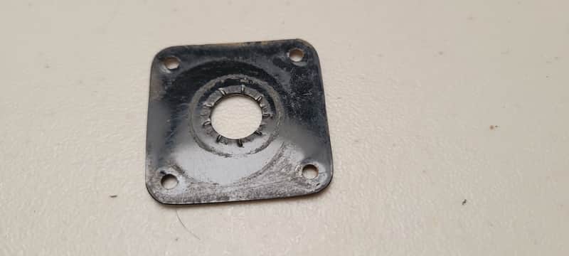 Gibson Les Paul Jack Plate 50's - black image 1