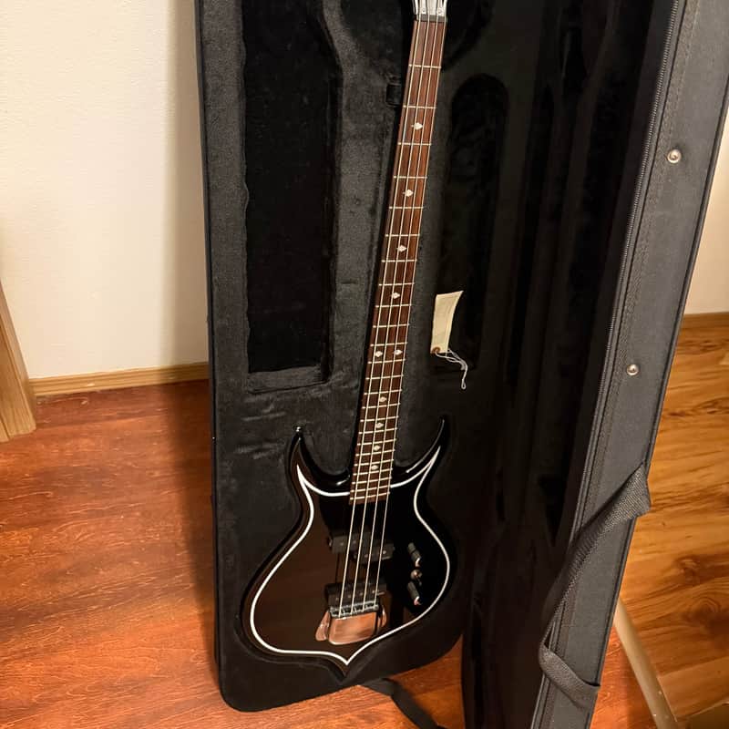 2010s Cort Gene Simmons Axe Bass Black