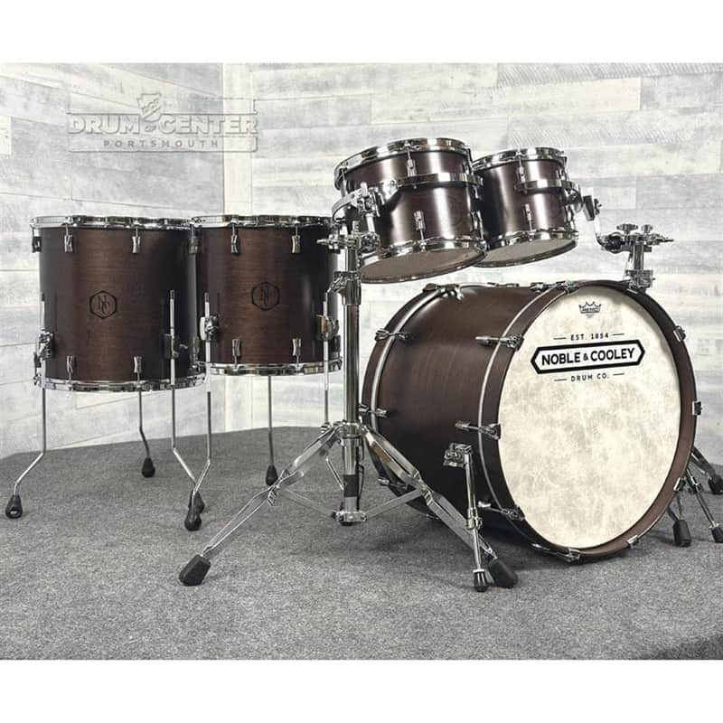 Noble & Cooley CD Maple 5pc Drum Set Espresso Stain image 1