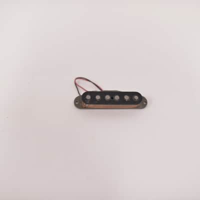 1979 Vintage Fender Stratocaster Bridge Pickup Gray-Bottom Flat-Pole 5.63K Electric Guitar 1970's image 4