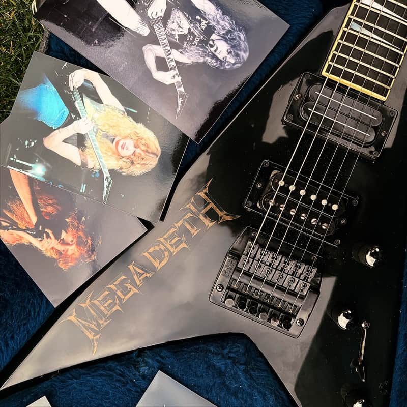 Jackson King V 1986 "Megadeth1" - NOT A REPLICA! Dave Mustaine Original 1986 King V - Serial J2713 image 1