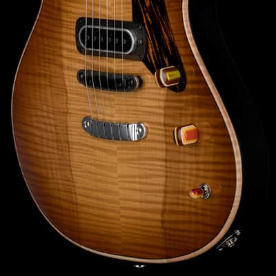 Powers Electric A-Type Select Flame Top #25 PF42 - Wild Honey Burst #B237 image 7