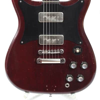 1963 Epiphone Wilshire cherry red image 2