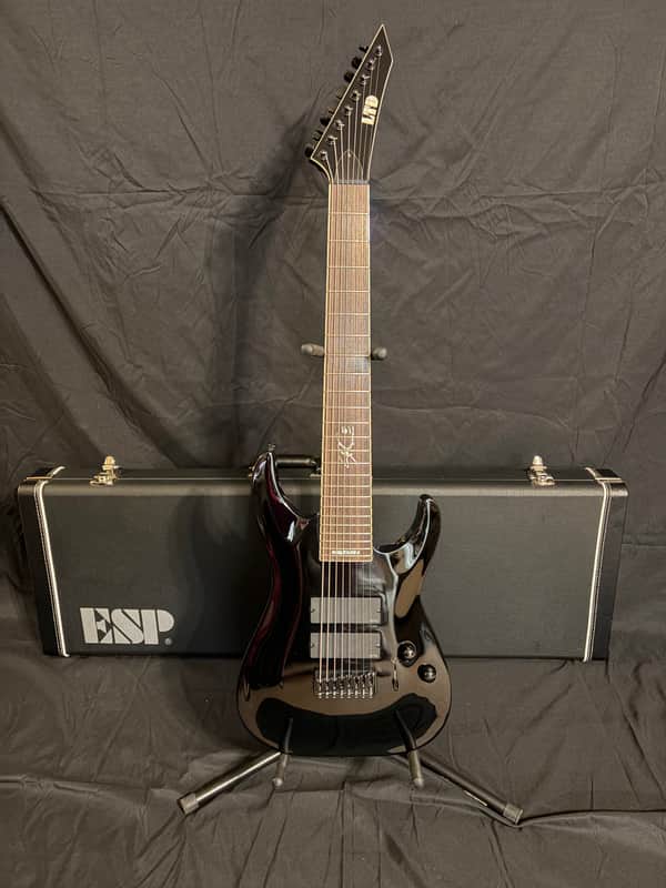 ESP LTD SC-608B Stephen Carpenter Signature with EMG Pickups 2008 - 2018 - Black image 1