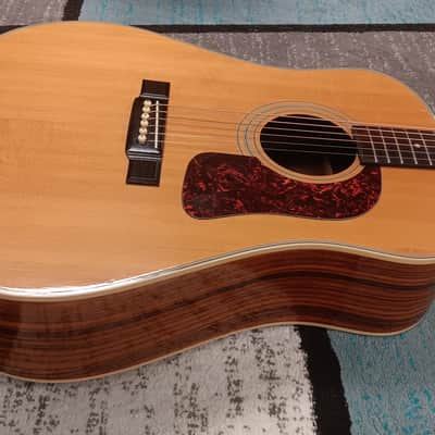 Washburn D14N Acoustic Guitar with Spruce Top & Rosewood Back and Sides (Washburn D-14N Model) 1988 image 2