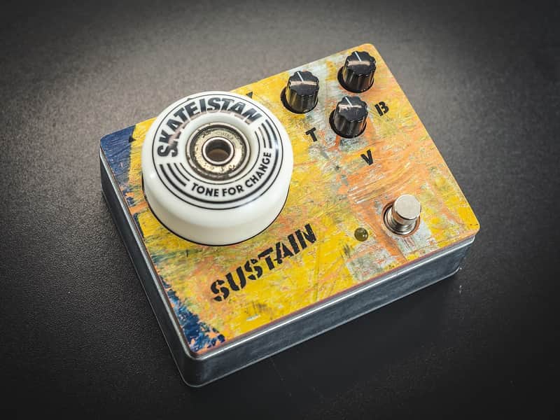 Tone For Change "Skatedeck" Fuzz Pedal for Skateistan Charity  image 1