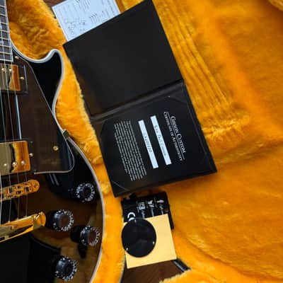 2026 Gibson Custom Shop Les Paul Custom - Ebony Black image 22