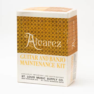 Alvarez Guitar and Banjo Cleaning and Care Kit 1970s 1980s Yairi image 1