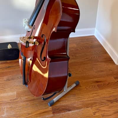 Shen Upright Bass 3/4 With Bow and Case image 2