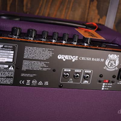 Orange Crush Bass 50 Combo Glenn Hughes LTD - Deep Purple image 5