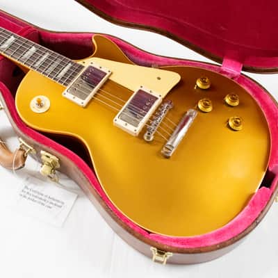 Gibson Custom 1957 Les Paul Goldtop Reissue VOS - Double Gold image 14
