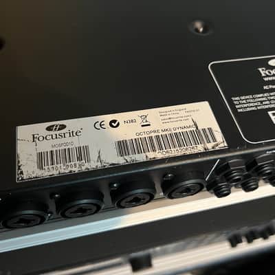Focusrite OctoPre mkii Dynamic ADAT Preamp image 10