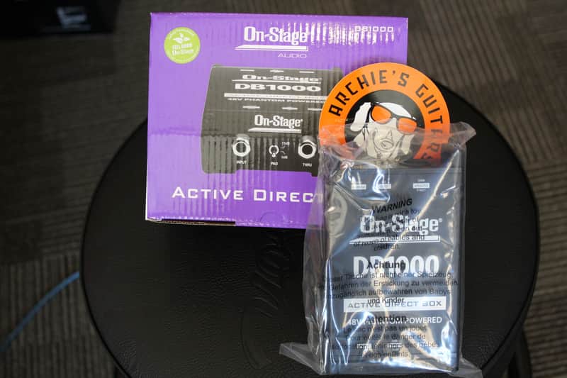 On-Stage DB1000 Active Direct Box image 1
