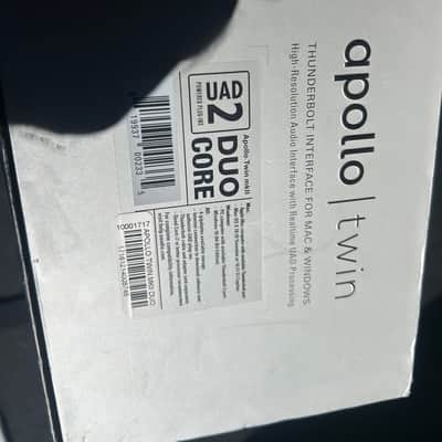 Universal Audio Apollo Twin DUO MKII Thunderbolt Audio Interface 2019 - Present - Dark Grey mint in the box image 6
