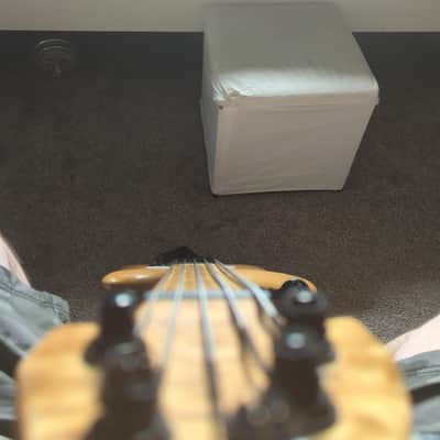 Huet 5 String Fretless Bass EMG Pick-ups 2014 - Natural image 7