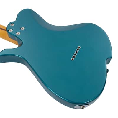 Vola Guitars Vasti MC Ocean Turquoise Metallic image 8