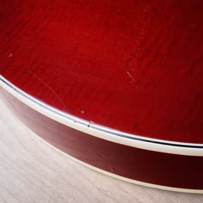 Yamaha SA-50 Hollow Body MIJ 1967 Cherry Red Vintage Japan w/ OHSC image 17
