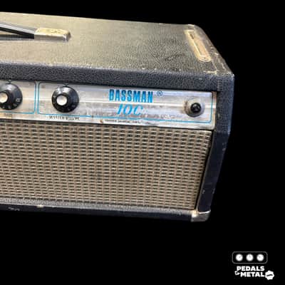 Fender Bassman 100 2-Channel 100-Watt Guitar Amp Head - x14908 image 11