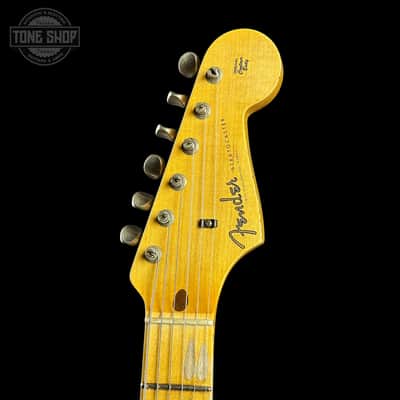 Used 2023 Fender Custom Shop 1958 Stratocaster Relic Sunburst w/case TSU24721 image 5