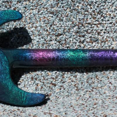 Jackson USA Custom Shop Archtop Soloist 1989, Rainbow Eerie Dess image 4