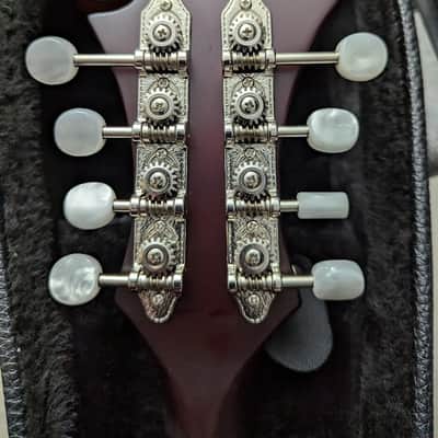 The Loar LM-310F-BRB Honey Creek F-Style Mandolin, w/case, setup, pic, gift choice, & shipping image 8