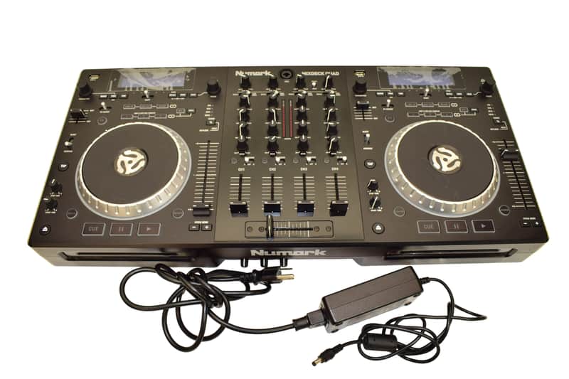 Numark Mixdeck Quad All-In-One Universal 4-Channel DJ Mixer | Reverb