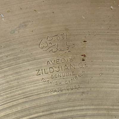 22” 1960s Zildjian AVEDIS Ride 2635g image 5