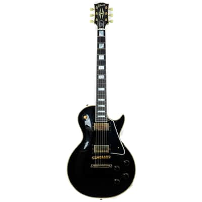 Gibson Custom 2022 Murphy Lab Les Paul Custom R7 Ebony image 1