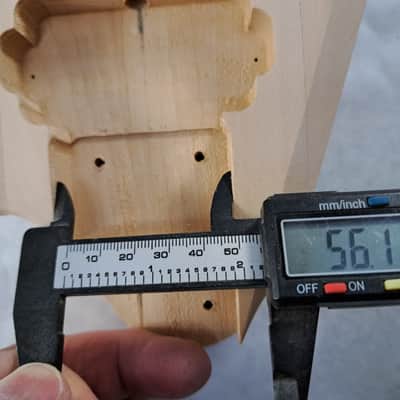 Unfinished Basswood HxH Proline V body trem fits Ibanez (tm) RG and Jem Necks J2423 image 8