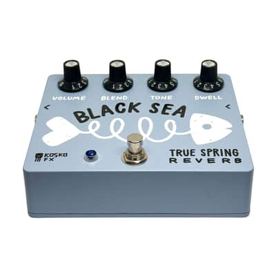 Kosko FX Black Sea True Spring Reverb Tank AMC2BF Suft Garage rock Vintage sound image 4