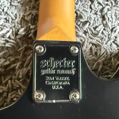 Schecter Custom Hand-Painted Diamond Series Tempest image 10